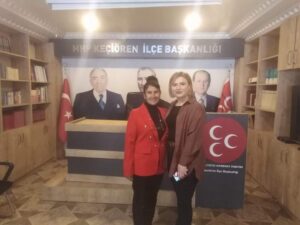 Read more about the article Keçiören MHP ilçe başkanlığını ziyaret ettik