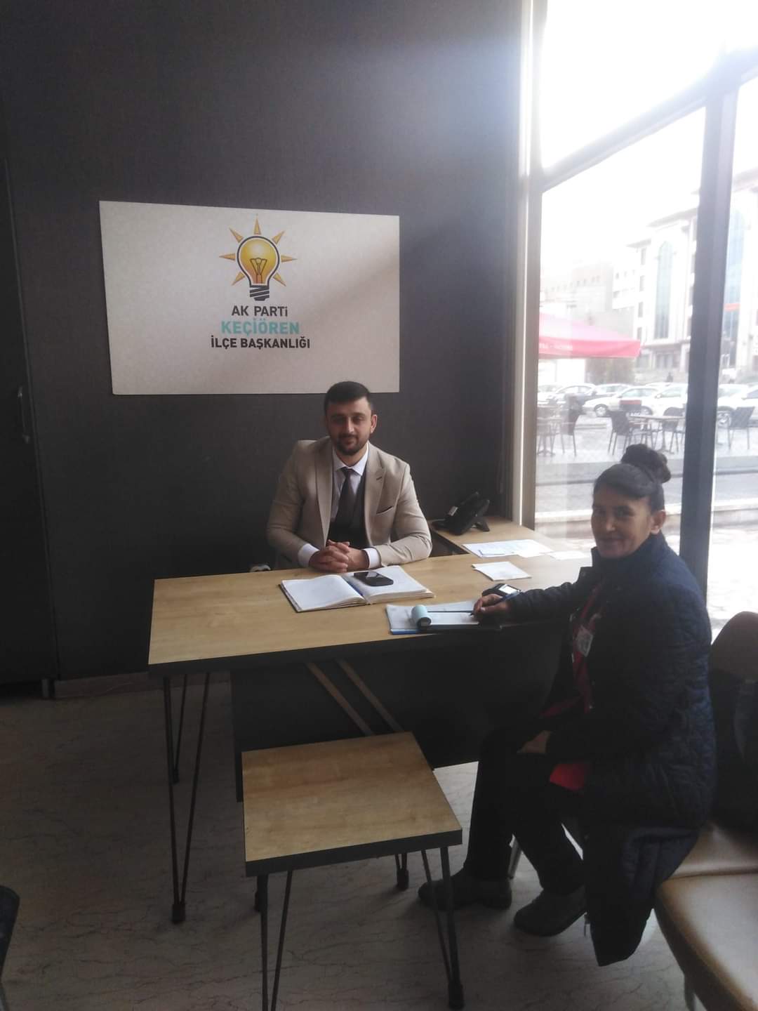 You are currently viewing KEÇİÖREN AK Parti ilçe başkanı Ziyaret ettik